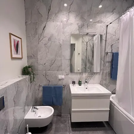 Apartmán Nr 5 - J26 Luxury Apartment, Jauniela 26 Old - Great View & Location - 2 Bedrooms - 80 M2